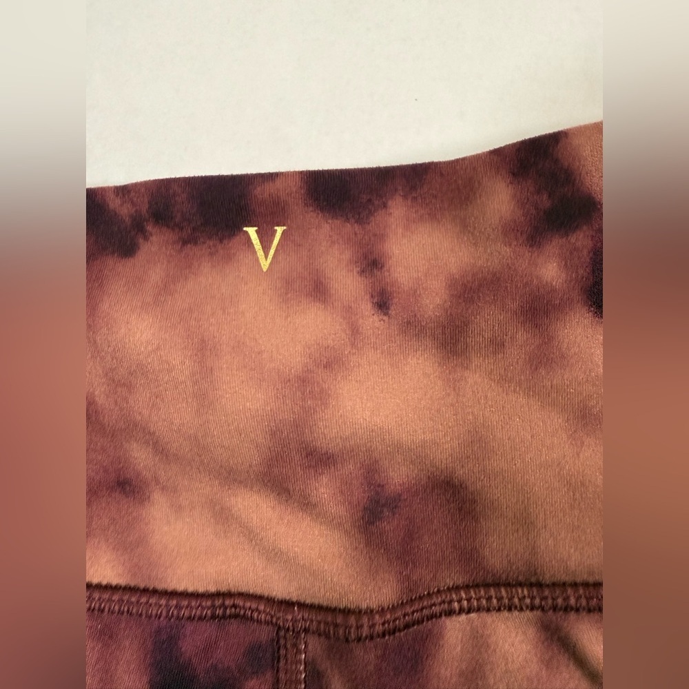 Victoria's Secret Women's Brown Tie Dye High Waist Leggings Size 14 - Picture 9 of 10